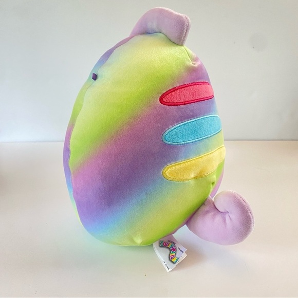 SQUISHMALLOWS | Honeydew the Chameleon Lizard Rainbow 8” #749 Jazwares - Picture 6 of 9
